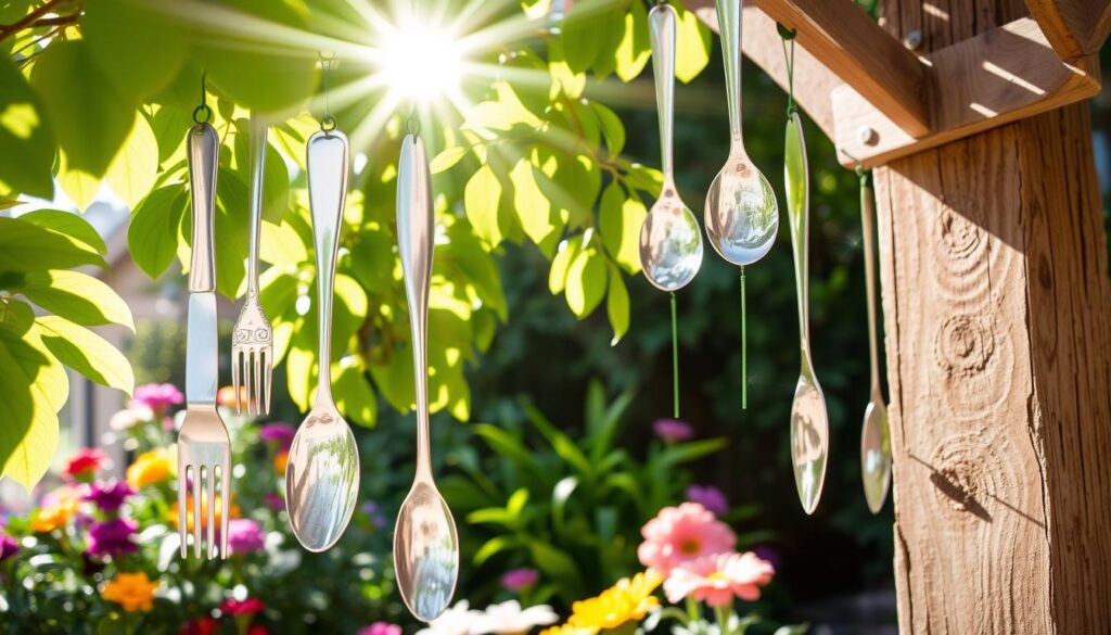 DIY Silverware Wind Chimes