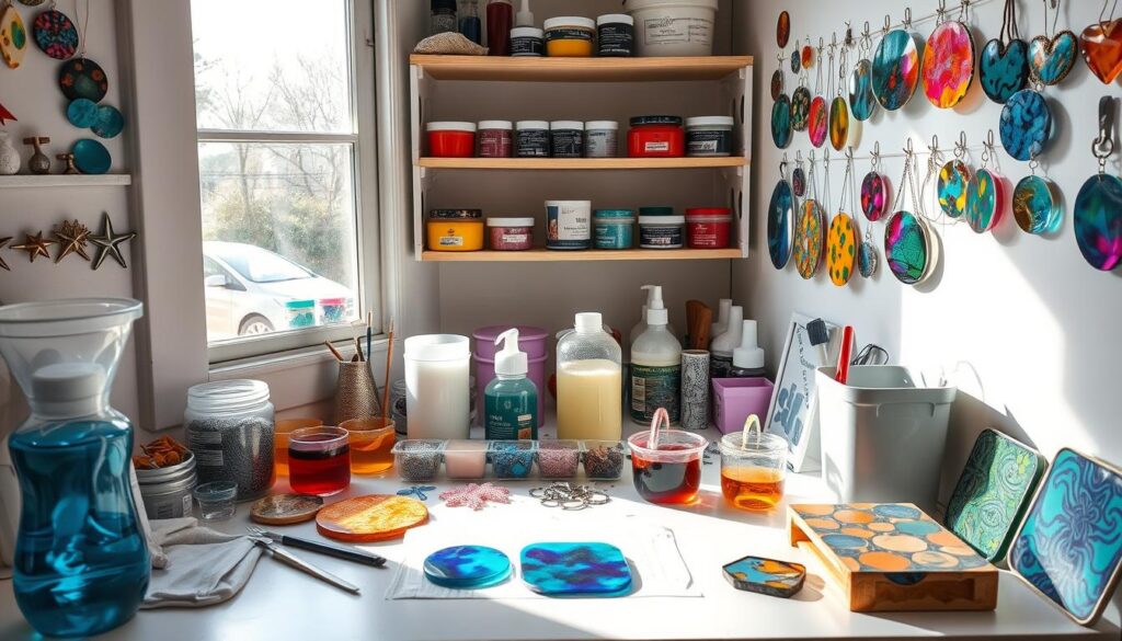 Resin Jewelry Workspace