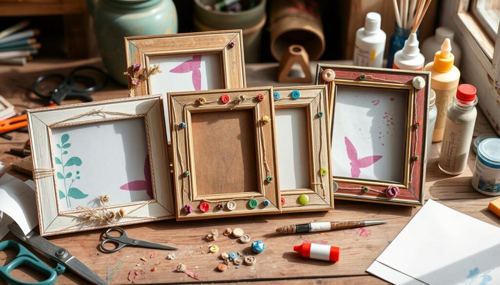 budget-friendly photo frame crafts