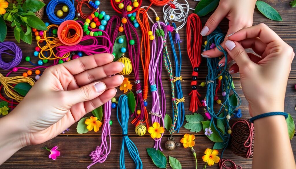 customizable friendship bracelet tutorial