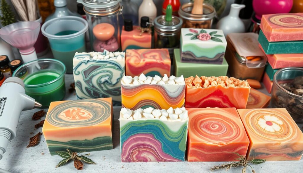 detailed soap crafting