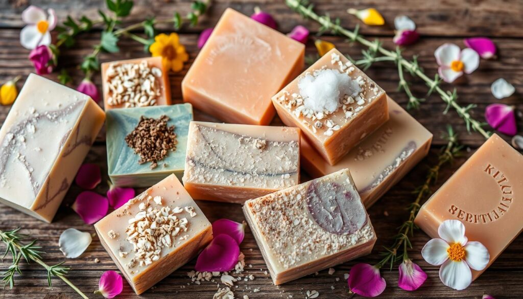 exfoliating soaps