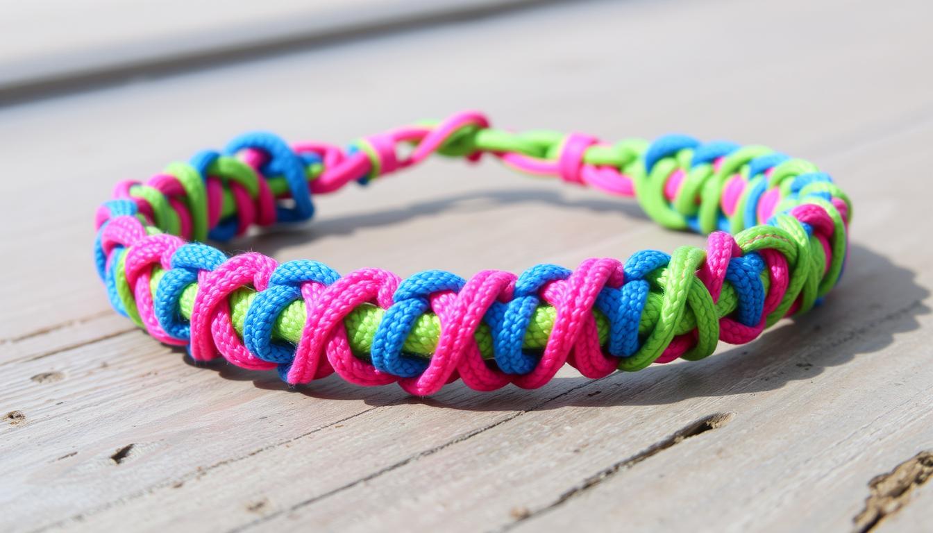 how to make an adjustable friendship bracelet