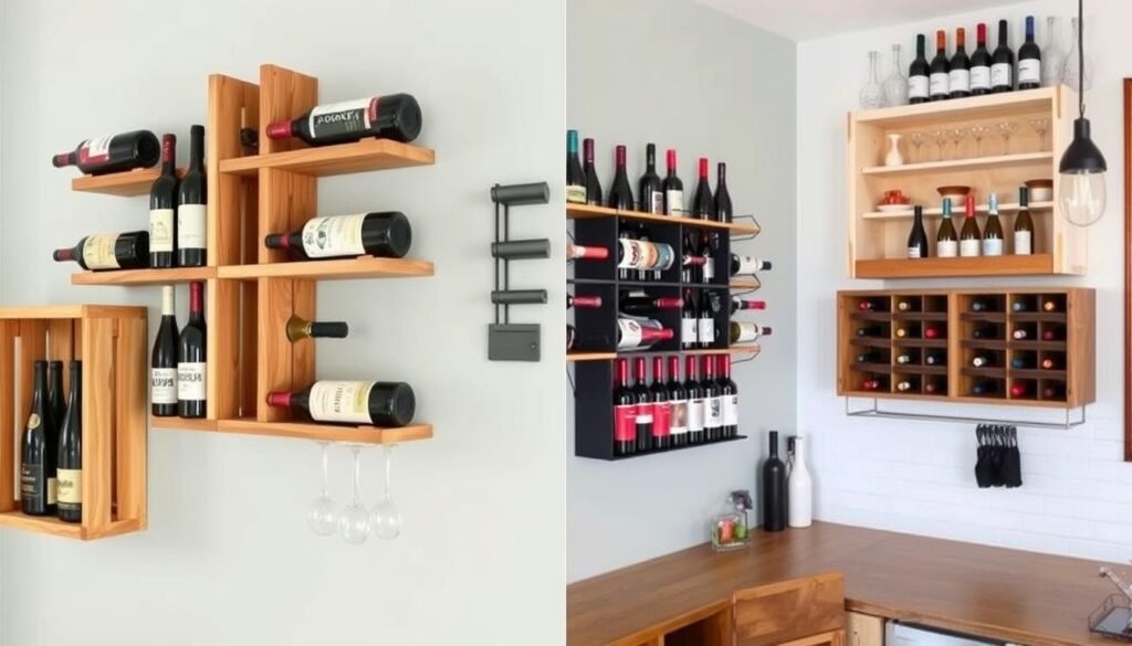 wine racks for small spaces